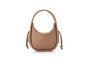 Lucky Bees Bolsa de Hombro Visón, Cuero de Polivinilo, Bolso Elegante para Mujer, 28x9x21 cm